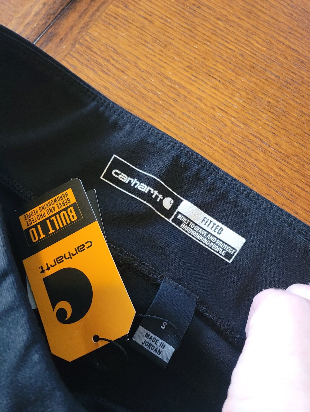 Carhartt Womens Black Stretch Lightweight Utility Leggings - Picture 5 of 9
